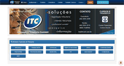 Desktop Screenshot of itcnet.com.br